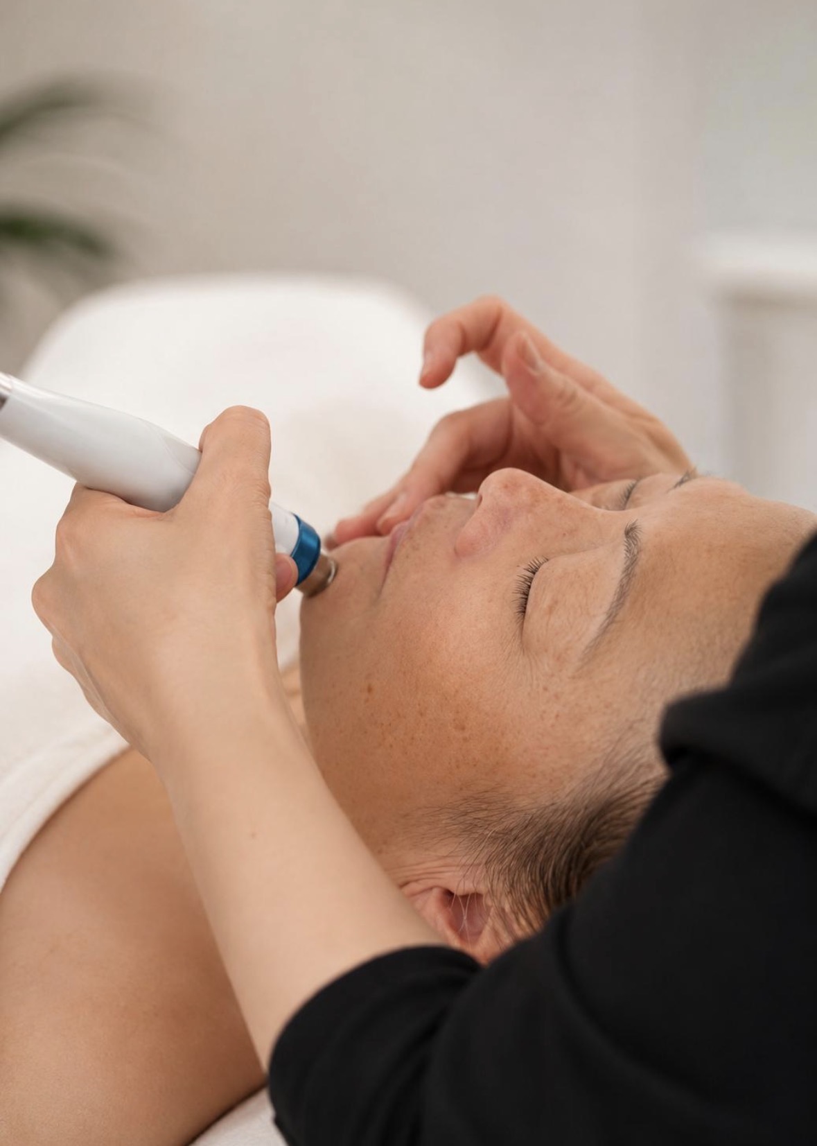 Diamond Tip Microdermabrasion Facial treatment